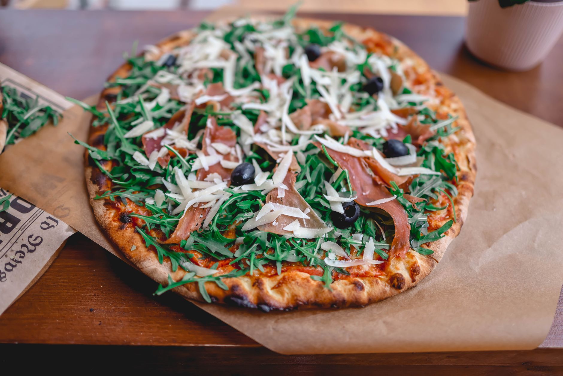 Prosciutto e Funghi – Pizzeria Fortuna